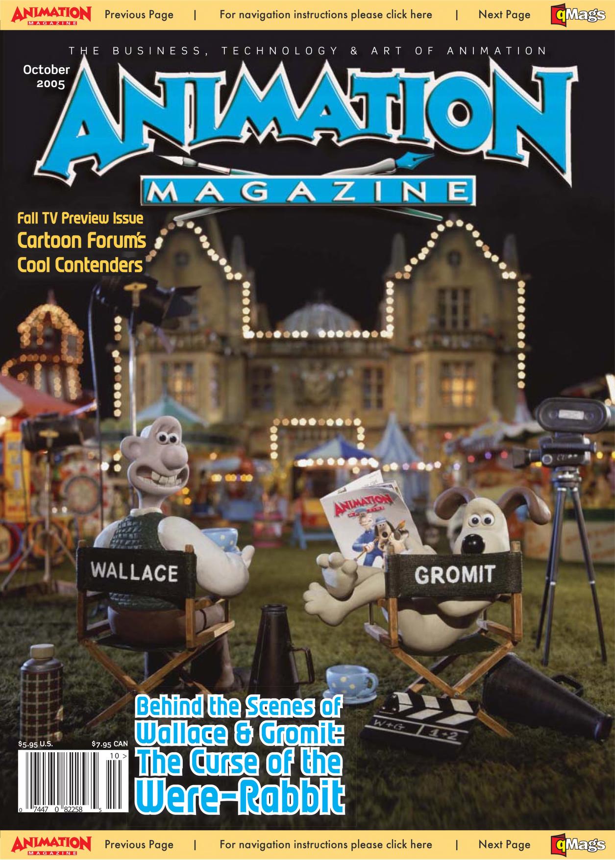 Animation Magazine October 2005 : Free Download, Borrow, and Streaming :  Internet Archive